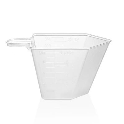 1vnt 250ml plastikinis matavimo kepimo stiklinė Kavos ąsočio puodelis indelis virtuvės įrankiai Įrankiai skalbimo milteliai ryžių dubuo