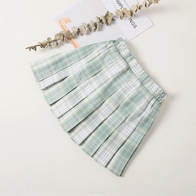 Sijonas merginoms, mokykloms mergaitei, vaikams, Anglijos stiliaus klostuotas princesės JK sijonas, bamblys Philabego paauglių šokių uniforma 3–12 m.