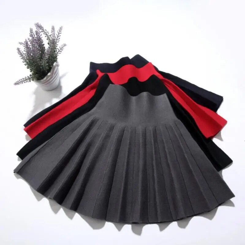 2018 m. 3-14 m. Paauglių pavasaris ruduo Žiema Tutus Vaiko Drabužiai Kūdikių Sijonai Mokykliniai Sijonai Mergaitėms Mini Plisuotas sijonas JW2987