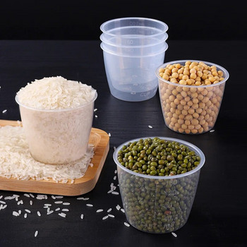 1 τεμ. Φλιτζάνι μέτρησης ρυζιού PP κατηγορίας τροφίμων Ηλεκτρική κουζίνα κουζίνας με φλιτζάνια προμήθειες συσκευής
