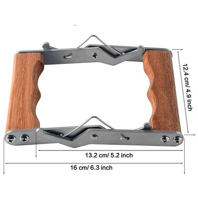 Στήριγμα πλαισίου κυψέλης από ανοξείδωτο χάλυβα λαβή πλαισίου λαβή κυψέλης σφιγκτήρας κυψέλης μελισσοκομίας αξεσουάρ Αύξηση εργαλείο μέλισσας