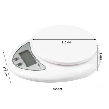 Преносима цифрова везна LED електронни везни Пощенски хранителен баланс Измерване на тегло Кухненски LED електронни везни