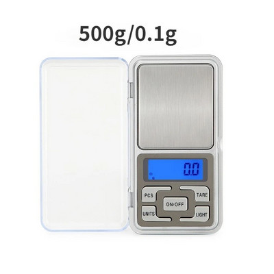Prijenosna digitalna vaga LED elektroničke vage Poštanska vaga hrane Mjerenje težine Kuhinjske LED elektroničke vage