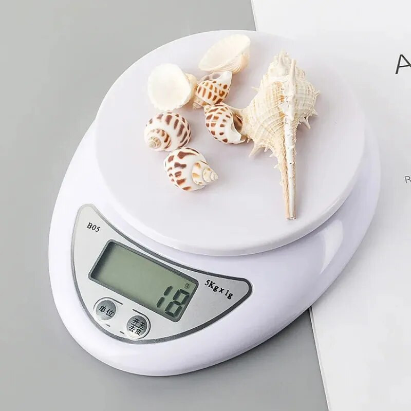 Prijenosna digitalna vaga LED elektroničke vage Poštanska vaga hrane Mjerenje težine Kuhinjske LED elektroničke vage