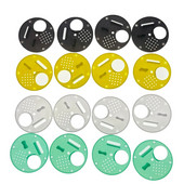 16PCS Pčelarski rotirajući ulaz u košnicu Diskovi pričvršćeni za Nuc kutije Matica Excluder Woker Pčele Izlaz Ulaz Ventilator potpuno otvoren