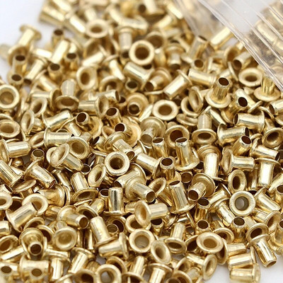 1100Pcs Bee Hive Apiculture Copper Eyes Navojna rupa Kutija za gnijezdo Nest Foudation Copper Eyes Pčelarski alati
