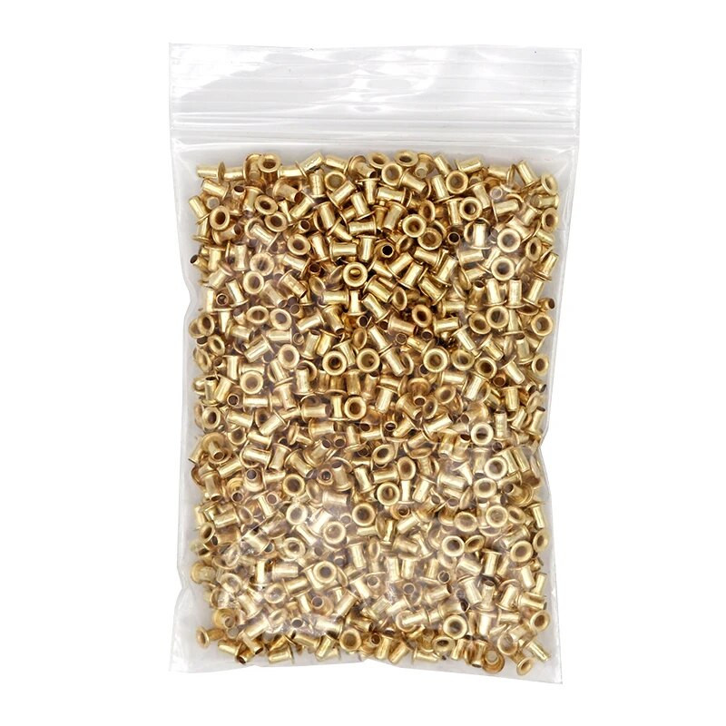 1100Pcs Bee Hive Apiculture Copper Eyes Navojna rupa Kutija za gnijezdo Nest Foudation Copper Eyes Pčelarski alati
