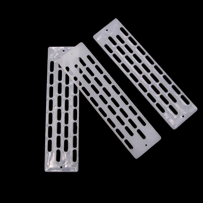 20 vnt. nuo pabėgimo bičių karalienės plastikinio tarpiklio rėmo avilio blokatoriaus barjero lakštas lizdo durų bitininkystės įrankių įranga