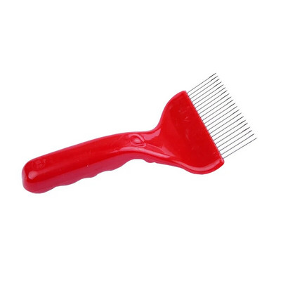 Furcă de decapat cu 5 tipuri, din oțel inoxidabil, pieptene, mâner din plastic, furculiță de decapat, tăiat miere de albine, unelte pentru apicultura