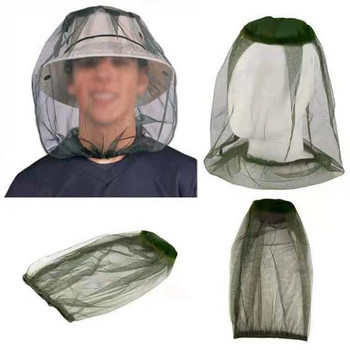 Пчеларска шапка с воал Мрежа Защитна пчелна шапка против комари, насекоми, мухи, маска, средство за защита на лицето, камуфлажен воал
