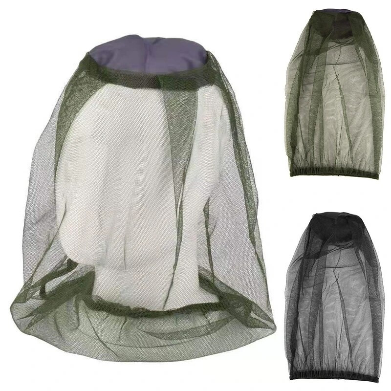 Pčelarska kapa s mrežastim velom Zaštitna pčelinja kapa protiv komaraca, maska protiv insekata i muha Alat za zaštitu lica Kamuflažni veo