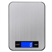 Skaitmeninės virtuvės svarstyklės Įkrovimo tipas (baterijos neįtrauktos) Nerūdijančio plieno palietimas, įjungimas 20 kg Skaitmeninis svoris, gramai, 2023 m.