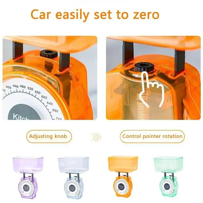 Mehanička kuhinjska vaga za hranu visoke točnosti Pouzdano pečenje hrane Mjerenje vaganja Višenamjenska za kućnu kuhinju