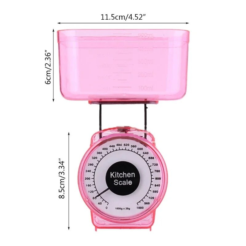 Mehanička kuhinjska vaga za hranu visoke točnosti Pouzdano pečenje hrane Mjerenje vaganja Višenamjenska za kućnu kuhinju