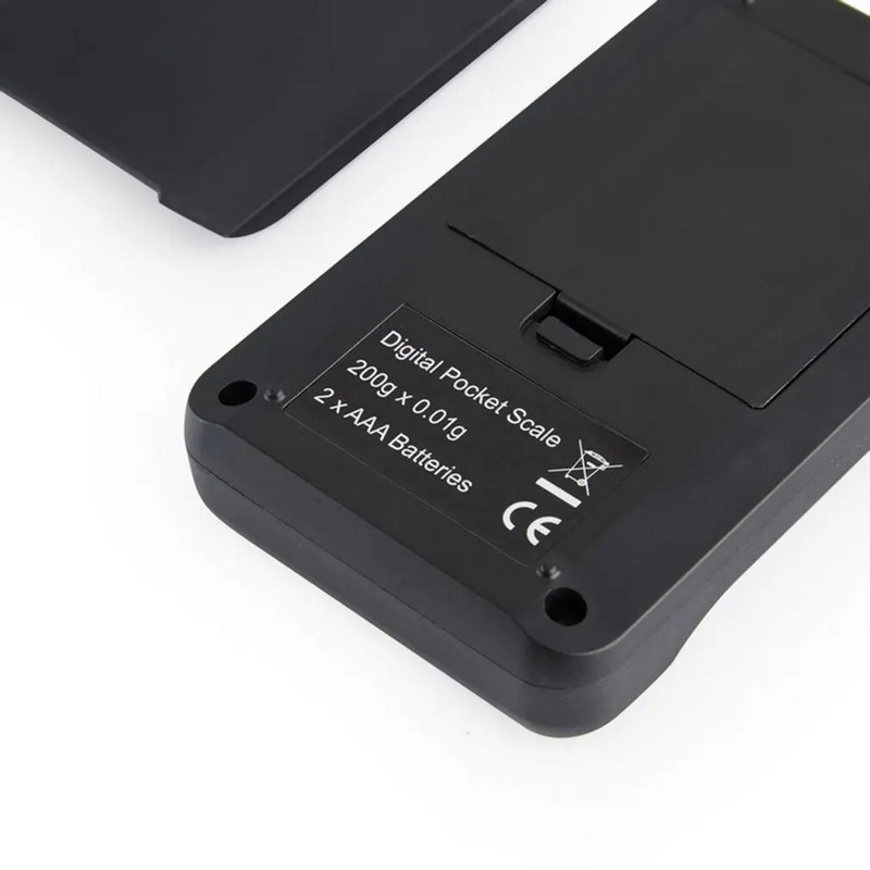 200 g * 0,01 g / 500 g * 0,1 g didelio tikslumo kišeninės elektroninės skaitmeninės juvelyrinių dirbinių svarstyklės Balanso gramas tikslioms virtuvės svorio svarstyklėms