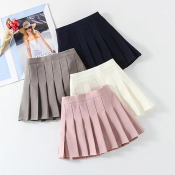 2023 Άνοιξη Παιδική φούστα με πιέτες για κορίτσια Χαρατζούκου Καρό φούστες σε εφηβικό στυλ Preppy Χαριτωμένη ιαπωνική σχολική φούστα Kawaii