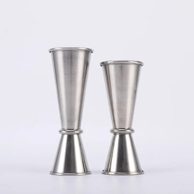 Шейкър за коктейли от неръждаема стомана, Dual Shot, Drink Spirit Measure Jigger, Кухненски джаджи, 30 ml, 60 ml
