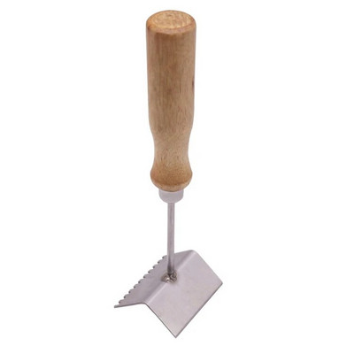 1 buc Racletă standard din oțel inoxidabil Lopată pentru polen de albine Costum pentru stupină apicultor Instrumente pentru apicultură Miere de albine Echipament pentru stupi