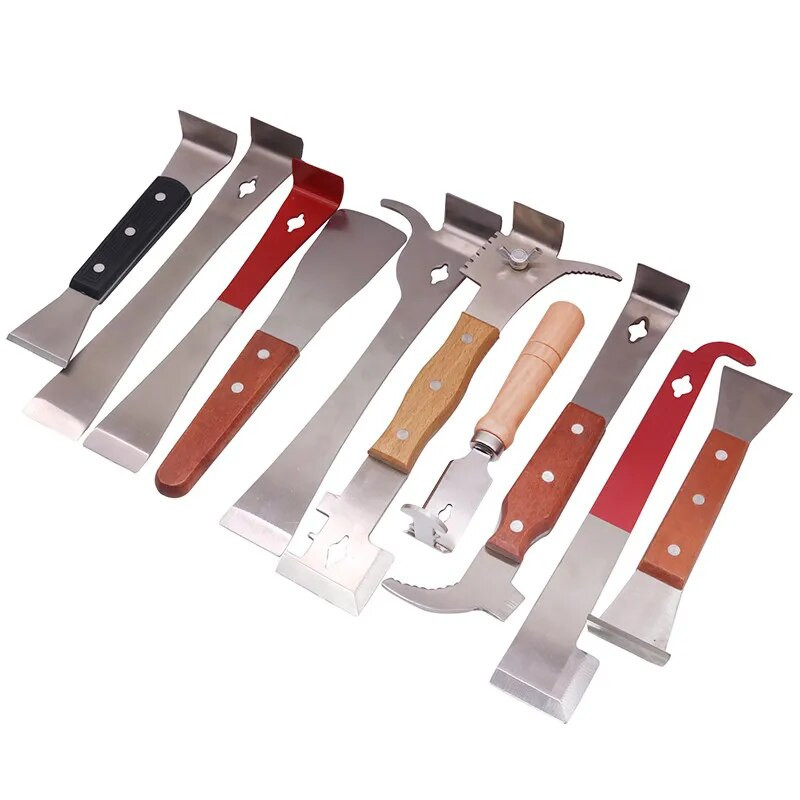 1 vnt Standartinis grandiklis Nerūdijantis plienas Bičių žiedadulkių kastuvas Bitynas Kostiumas bitininkui Bitininkystės įrankiai Honey Bee Avilių įranga