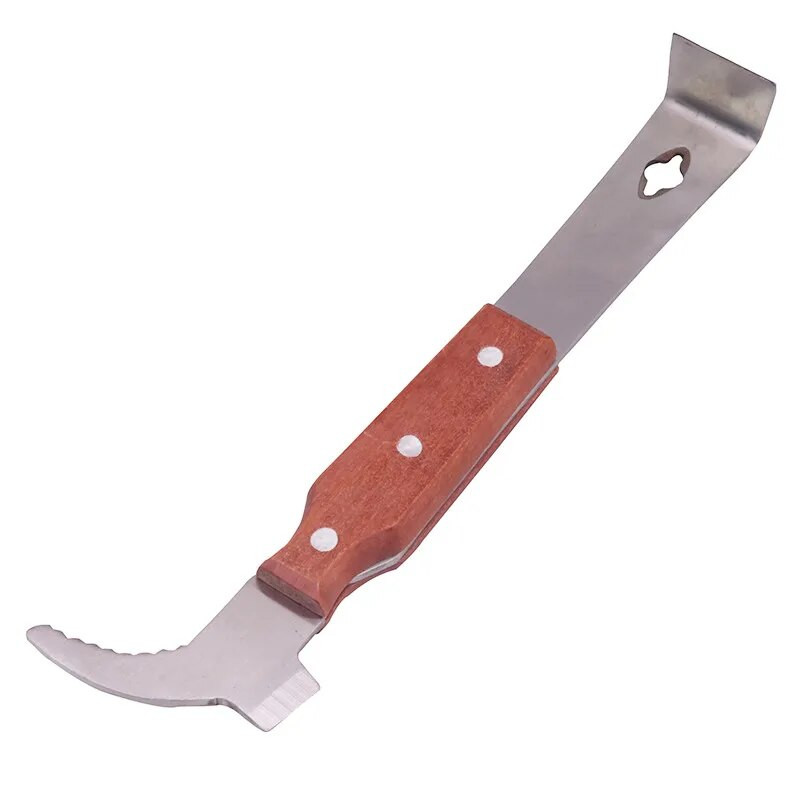 1 vnt Standartinis grandiklis Nerūdijantis plienas Bičių žiedadulkių kastuvas Bitynas Kostiumas bitininkui Bitininkystės įrankiai Honey Bee Avilių įranga