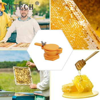 1-5PCS Екстрактор за бутилиране на пчелен мед Оборудване за кошери Кранове за пчелен мед Шибърна клапа Найлонова пластмаса за храни, нетоксичен, издръжлив инструмент за пчеларство