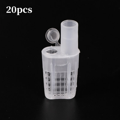 Novi dizajn Queen King kavez Transportna šipka Slobodno pokretni kukci Plastični zatvorenik Zaštita farme za pčelarstvo Opskrba pčelarskim alatima