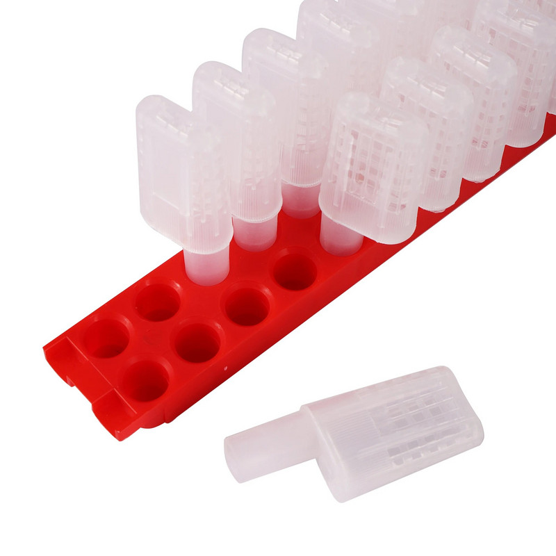 Novi dizajn Queen King kavez Transportna šipka Slobodno pokretni kukci Plastični zatvorenik Zaštita farme za pčelarstvo Opskrba pčelarskim alatima