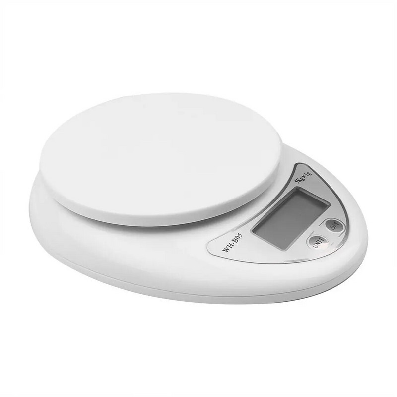 1vnt 5kg LED nešiojamos skaitmeninės svarstyklės Maisto balanso matavimo svoris Virtuvės elektroninės svarstyklės Mažos svarstyklės svėrimas gramais