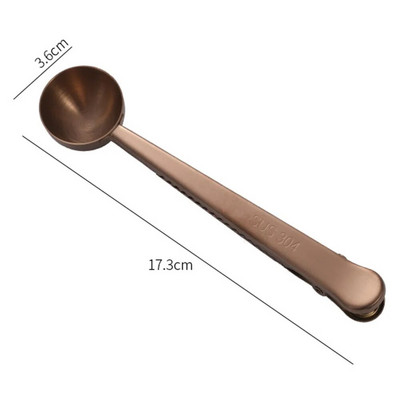 Nerūdijančio plieno kavos matavimo šaukštas virtuvės matavimo šaukštai arbatos kavos šaukštelis cukraus prieskonių matavimo šaukštas kavos indai