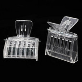 2 buc. Cuști pentru albine regina Clip pentru aprinderea albinelor cușcă din plastic transparent incolor pentru echipament pentru apicultură, echipament pentru apicultor, cameră de izolare