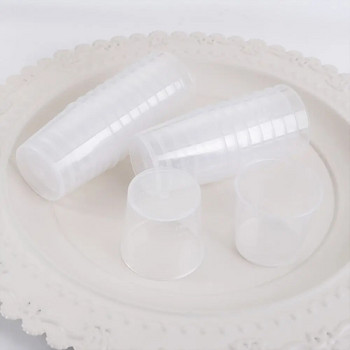 20 бр. 30 мл медицински хапчета чаши за везни прозрачни пластмасови градуирани чаши професионален прост инструмент за измерване