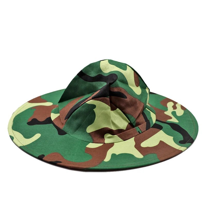 Kamufliažinė bičių laikymo apsauginė bičių kepurė nuo vabzdžių, bičių kvėpuojanti bitininkų kepurė, apsauga lauke Ghillie bitininko kostiumas