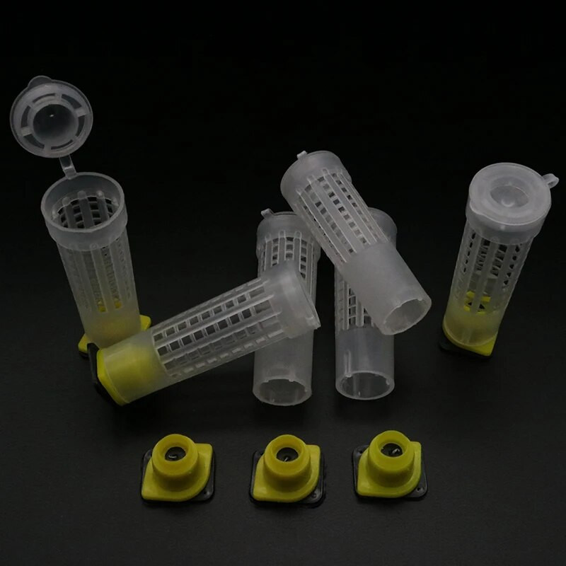 Beekeeping Cages King Queen Rearing Cupkit Σύστημα μελισσοκομίας Catcher Box Cell Cups Cage Nicot Complete Kit Apicultura