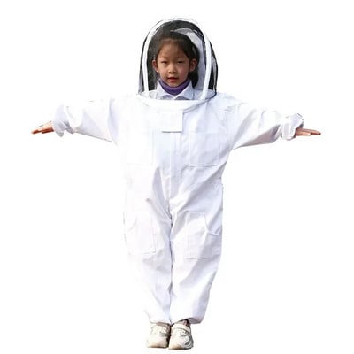 Costum anti-albine Copii Instrumente pentru apicultura Imbracaminte pentru apicultura pentru copii Costum respirabil pentru copii Practica apiculturii