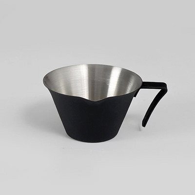 100 ml 304 rozsdamentes acél kávémérő csésze eszpresszó mérőpohár Oz csésze kivonó csésze mérleggel, hosszú nyelű kávés csésze