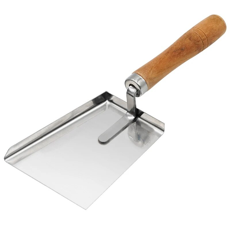 1 vnt. bitininkystei nerūdijančio plieno žiedadulkių kastuvas švaraus medaus ištraukimo avilio švaraus grandiklio įranga, profesionalus bitininko įrankis