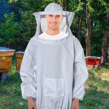 Επαγγελματικό μελισσοκομικό κοστούμι μελισσοκομικό κοστούμι σακάκι μελισσοκομικό κοστούμι για επαγγελματίες μελισσοκόμους Smock με πέπλο