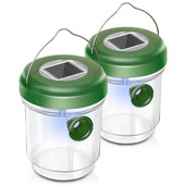 Capcană pentru viespe, 1 buc, cu LED-uri, generare de energie solară, apicultura, protejarea grădinii, legume, fructe, casă, instrument profesional pentru apicultor