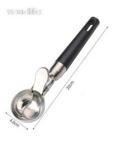 bile din oțel inoxidabil vanzlife 304 este o linguriță de înghețată de uz casnic cu o linguriță de înghețată care poate juca tip fructe pepene verde artefact