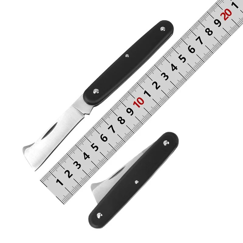 Nerūdijančio plieno skiepijimo sodo peilis plastikinis vienkartinis sulankstomas daugiafunkcis augalų kirpimo įrankių priedai