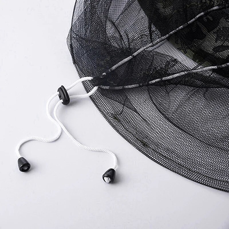 Mreža za pčelinju glavu, glava za komarce, zaštitna mreža za lice, šešir, vanjski ribolov, kapa za sunčanje, zaštitna kapa za lice