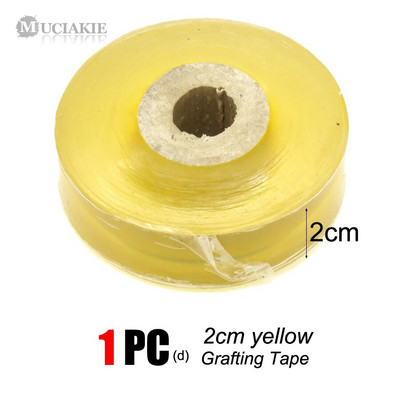 MUCIAKIE 1 rolă 2-3cm bandă de altoire pentru pomi fructiferi pepinieră benzi extensibile de grădinărit pentru grădinărit, film pentru altoire, instrument cu membrană