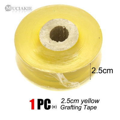 MUCIAKIE 1 rolă 2-3cm bandă de altoire pentru pomi fructiferi pepinieră benzi extensibile de grădinărit pentru grădinărit, film pentru altoire, instrument cu membrană