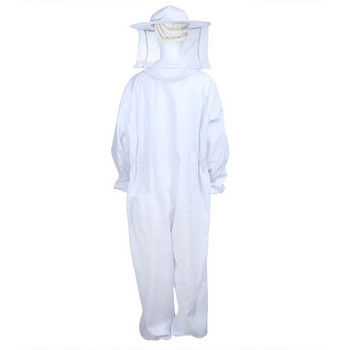 1 бр. Професионален пчеларски костюм за пчели Професионален пчелен костюм за цялото тяло Ръкавици за отстраняване на пчели Шапка Дрехи Защитен костюм Консумативи за пчелар