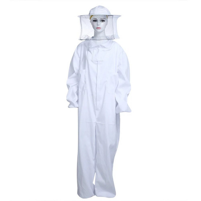 1 vnt Profesionalus bitininkų kostiumas Profesionalus viso kūno bičių valiklis Pirštinės kepurė Drabužiai Apsauginis kostiumas Bitininko reikmenys