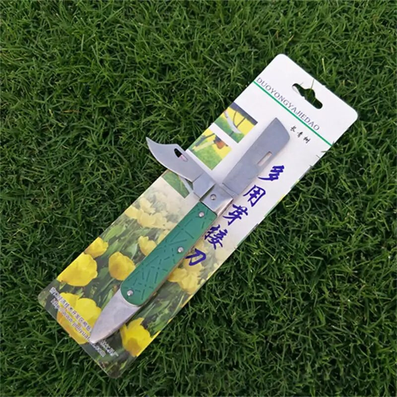 Sklopivi nož za kalemljenje Sklopivi rezač za vrtne sadnice Rezanje grana Alat za obrezivanje Oštrica za pupanje drveća Podizač kore za rasadnik