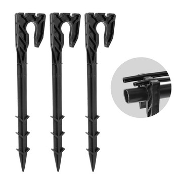 5/10Pcs Ground Stakes 3/5mm 4/7mm 16mm Fixed Stakes Tube Fixed Holder Micro-Spray Drip Irrigation Dripper Stand Watering Tool