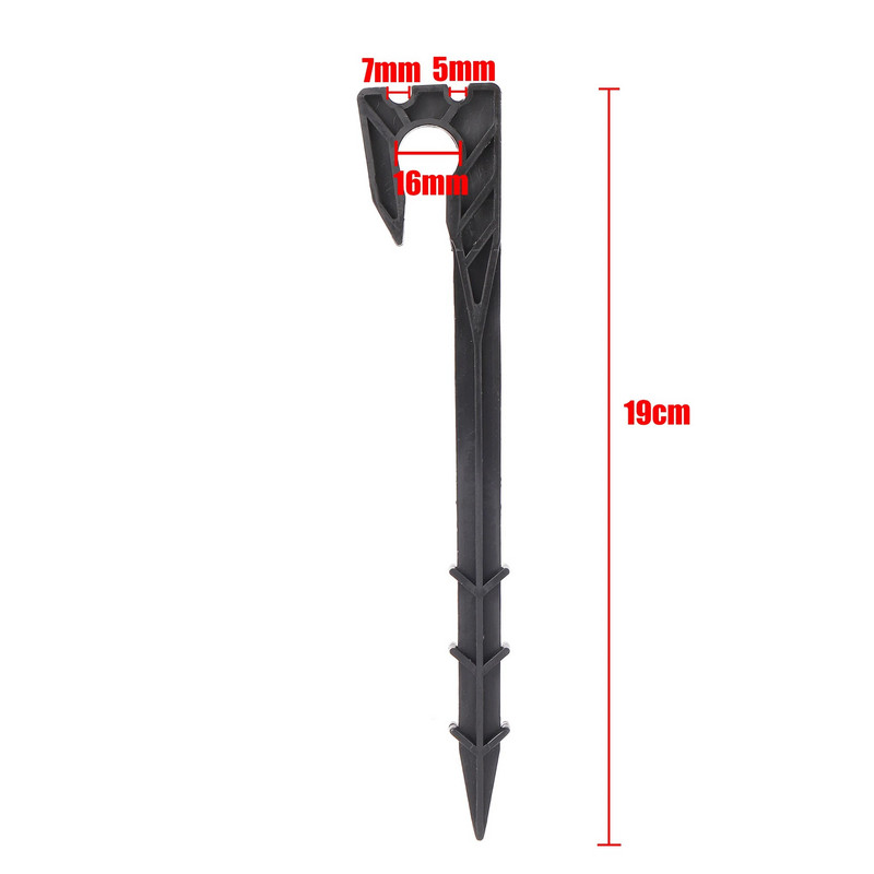 5/10 tk maapealsed vaiad 3/5 mm 4/7 mm 16 mm fikseeritud vaiadega toru fikseeritud hoidik Mikropihustiga tilguti niisutustilguti statiivi kastmistööriist