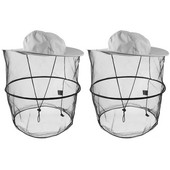 2 buc pălărie portabilă pentru păsător de albine, pălărie convenabilă pentru cap, pălărie profesională, pălărie pentru apicultor, accesoriu pentru apicultor