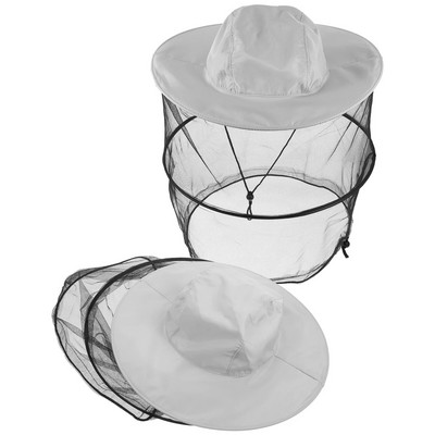 2 buc pălărie portabilă pentru păsător de albine, pălărie convenabilă pentru cap, pălărie profesională, pălărie pentru apicultor, accesoriu pentru apicultor